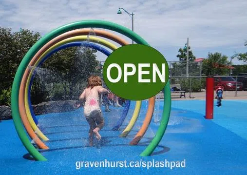 Gravenhurst Splash Pad Now Open