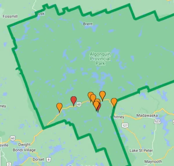 Several Boil Water Advisories Issued In Algonquin Park