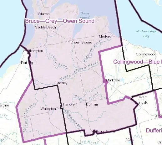 Changes Proposed For Grey Bruce Federal Electoral Boundaries