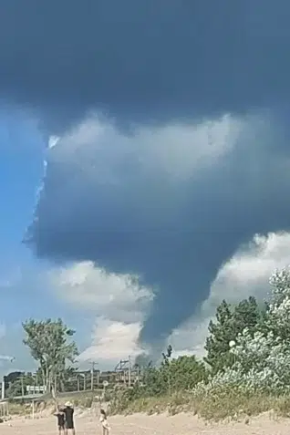 Tornado Project Says Sauble Beach Waterspout EF0