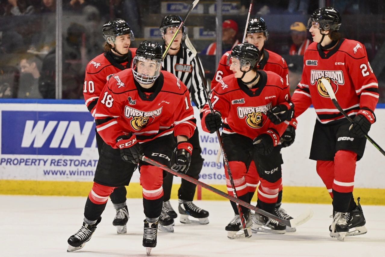 Attack Falls To Barrie 5-4 In OT
