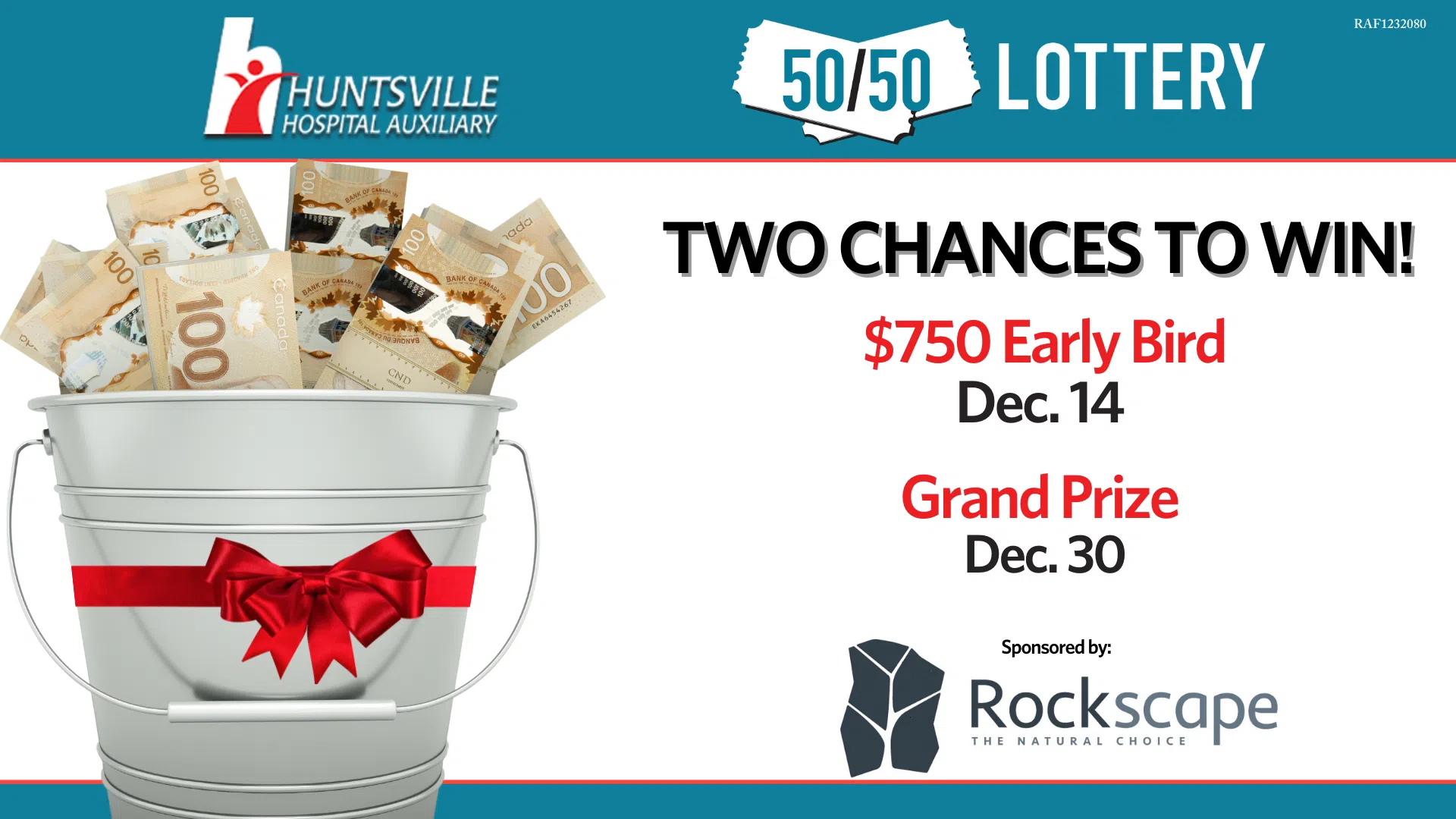 Huntsville Hospital Auxiliary 50/50 Tickets Are The Perfect Holiday Gift!