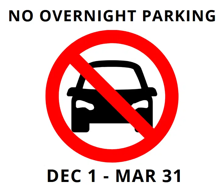 Owen Sound Overnight Winter Parking Bylaw Now In Effect