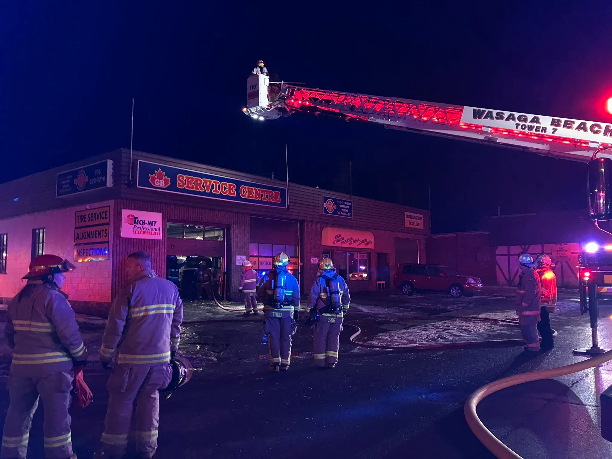 Elmvale Business Damaged By Fire