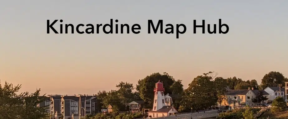 Kincardine Launches Map Hub