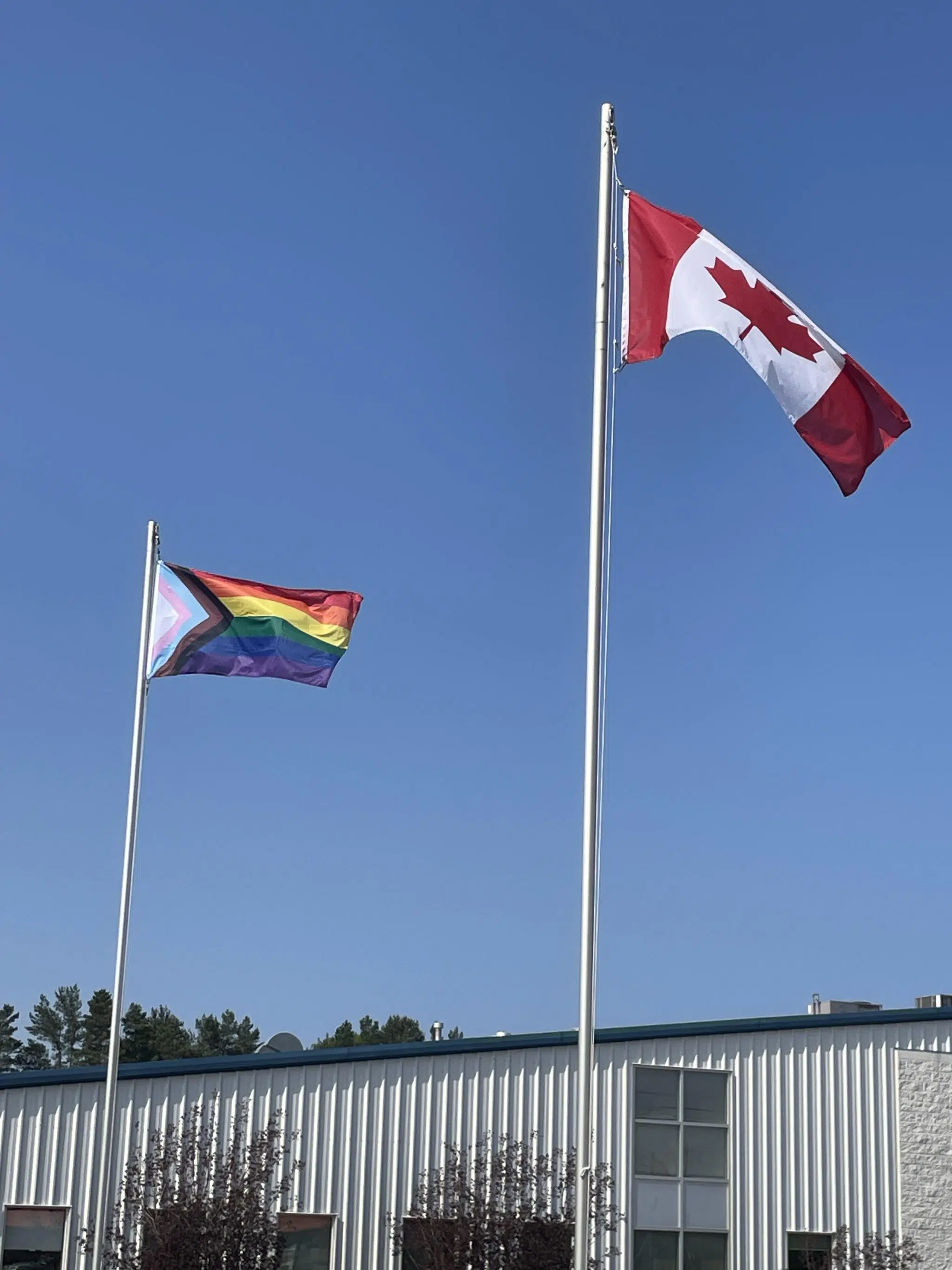Saugeen Shores Raises Pride Flag At Municipal Office