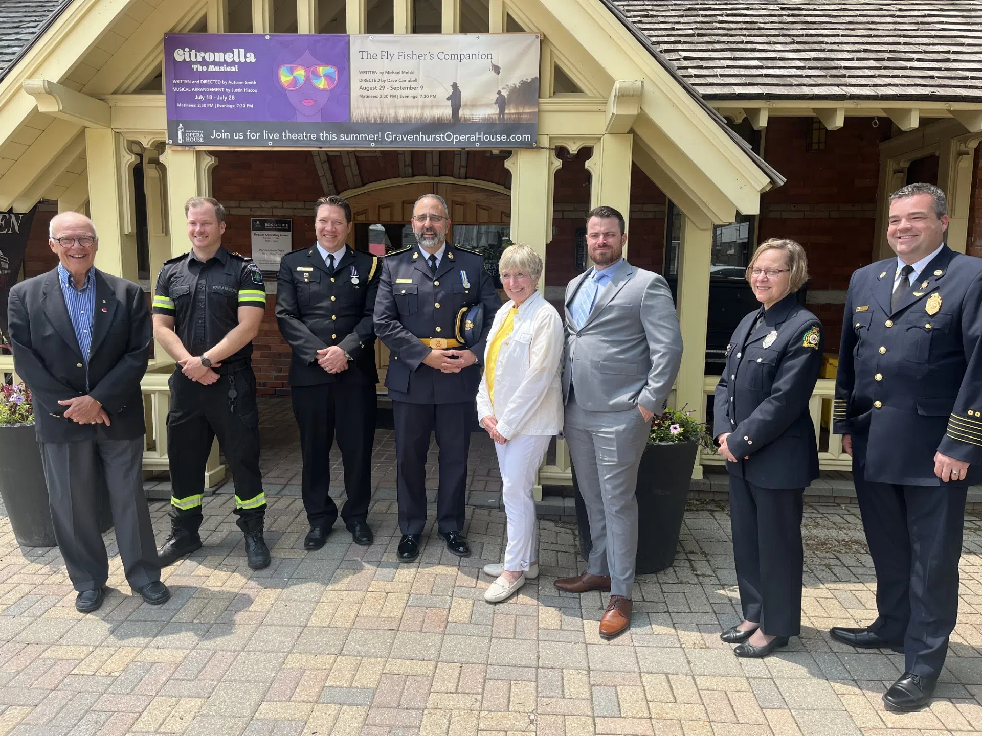 Gravenhurst Rotary Club Recognizes Local First Responders