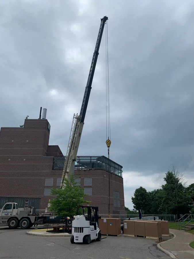 New MRI Machine arrives in Orillia.