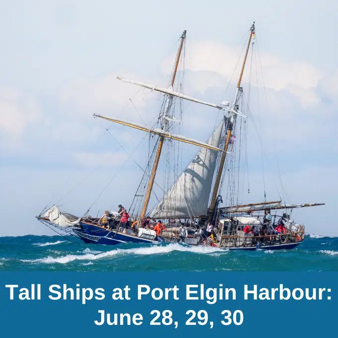 Tall Ships In Port Elgin This Week