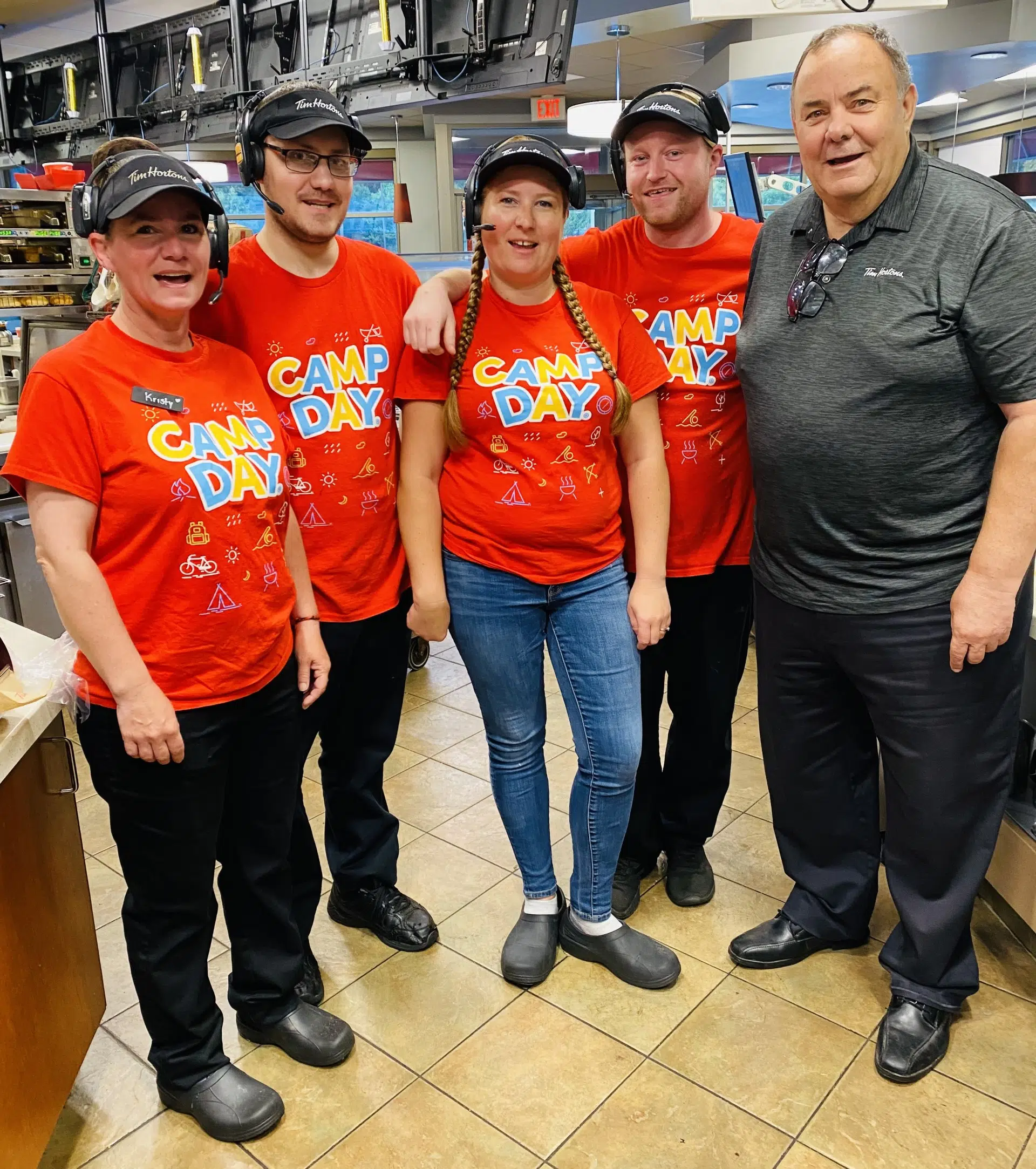 Tim Hortons Camp Day. Interview with Wiarton Franchisee Jim Preston