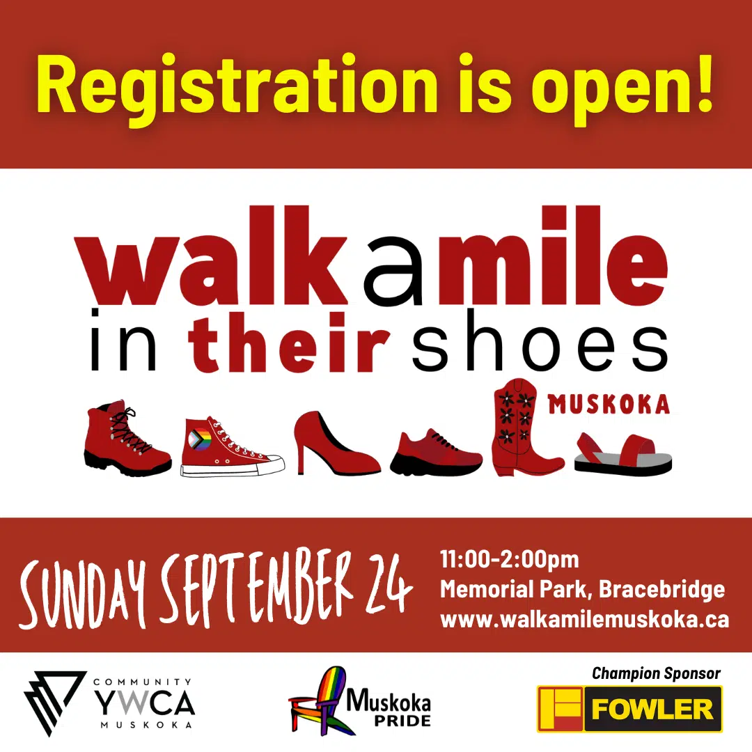 Walk A Mile in Their Shoes Event Happens Sunday in Bracebridge