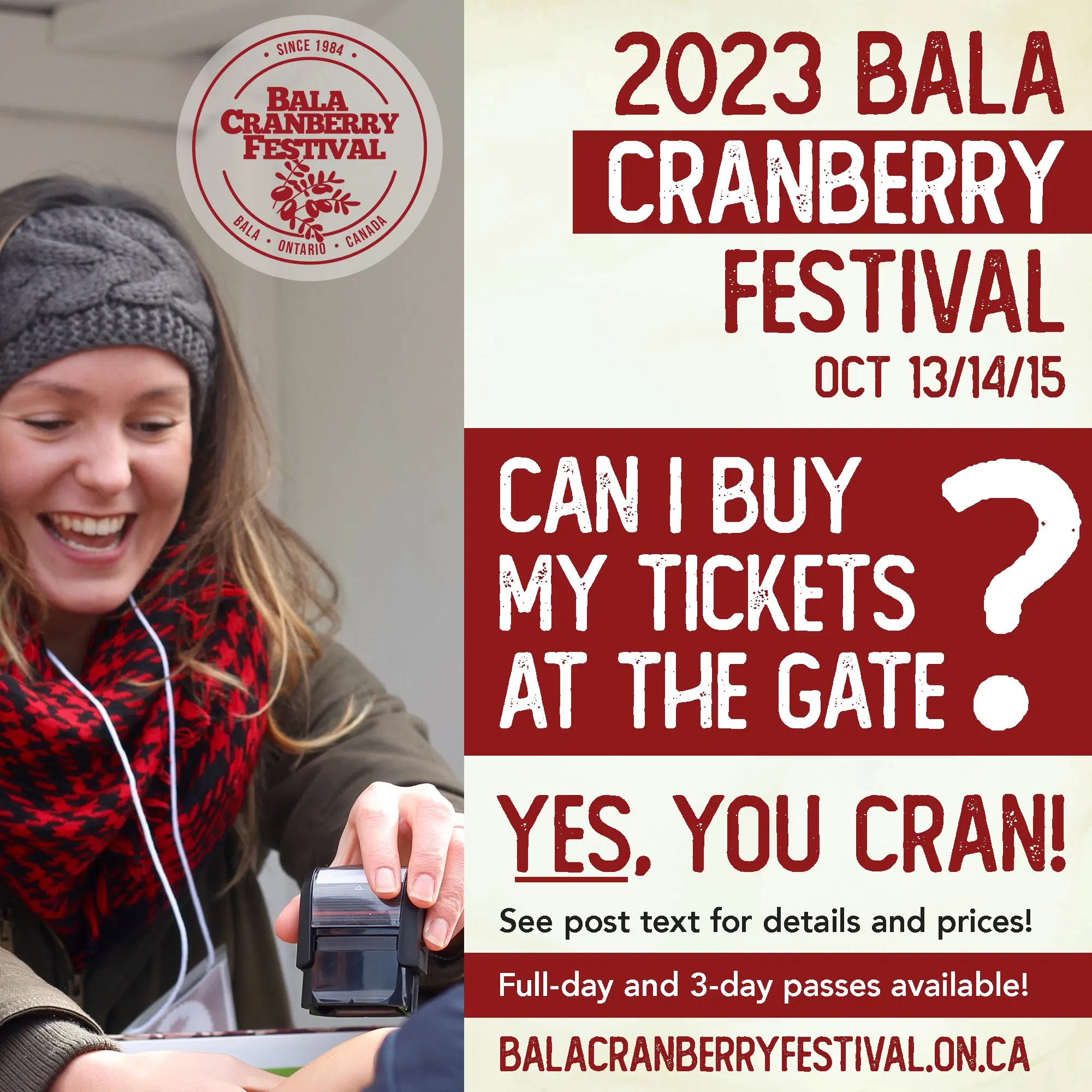 2023 Bala Cranberry Festival Starts Friday (Oct 13th)