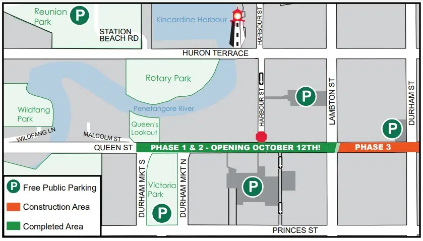 Kincardine Marks Completion Of Phases 1 & 2 Of Downtown Dig