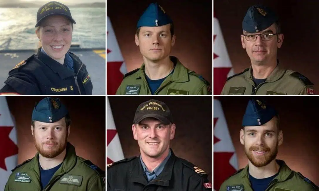 Search Continues For Missing Crew Members Of Canadian Military Helicopter