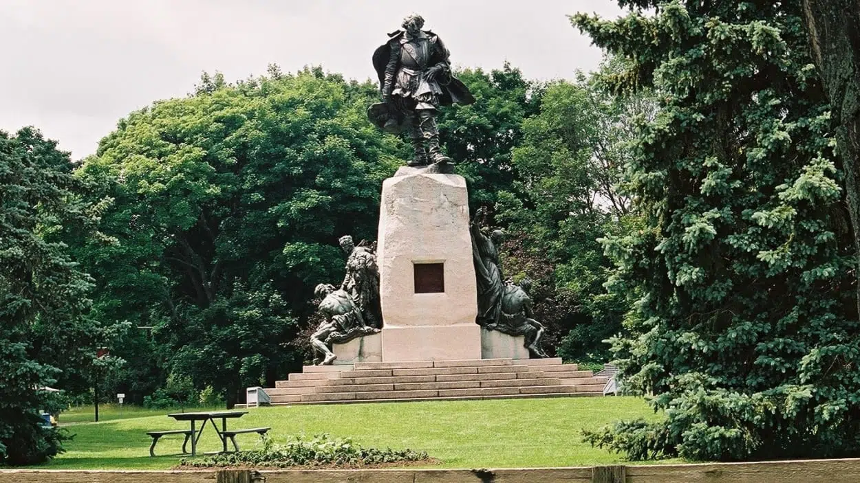 Parks Canada Defers Reinstallation of Champlain Monument In Orillia