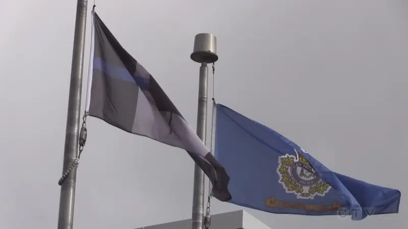 Controversy Over Flag At Barrie OPP Building