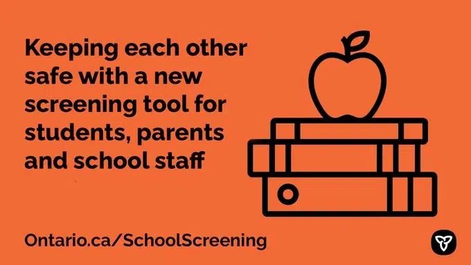 Province Launches Covid-19 Screening Tool For Students, Teachers and Parents