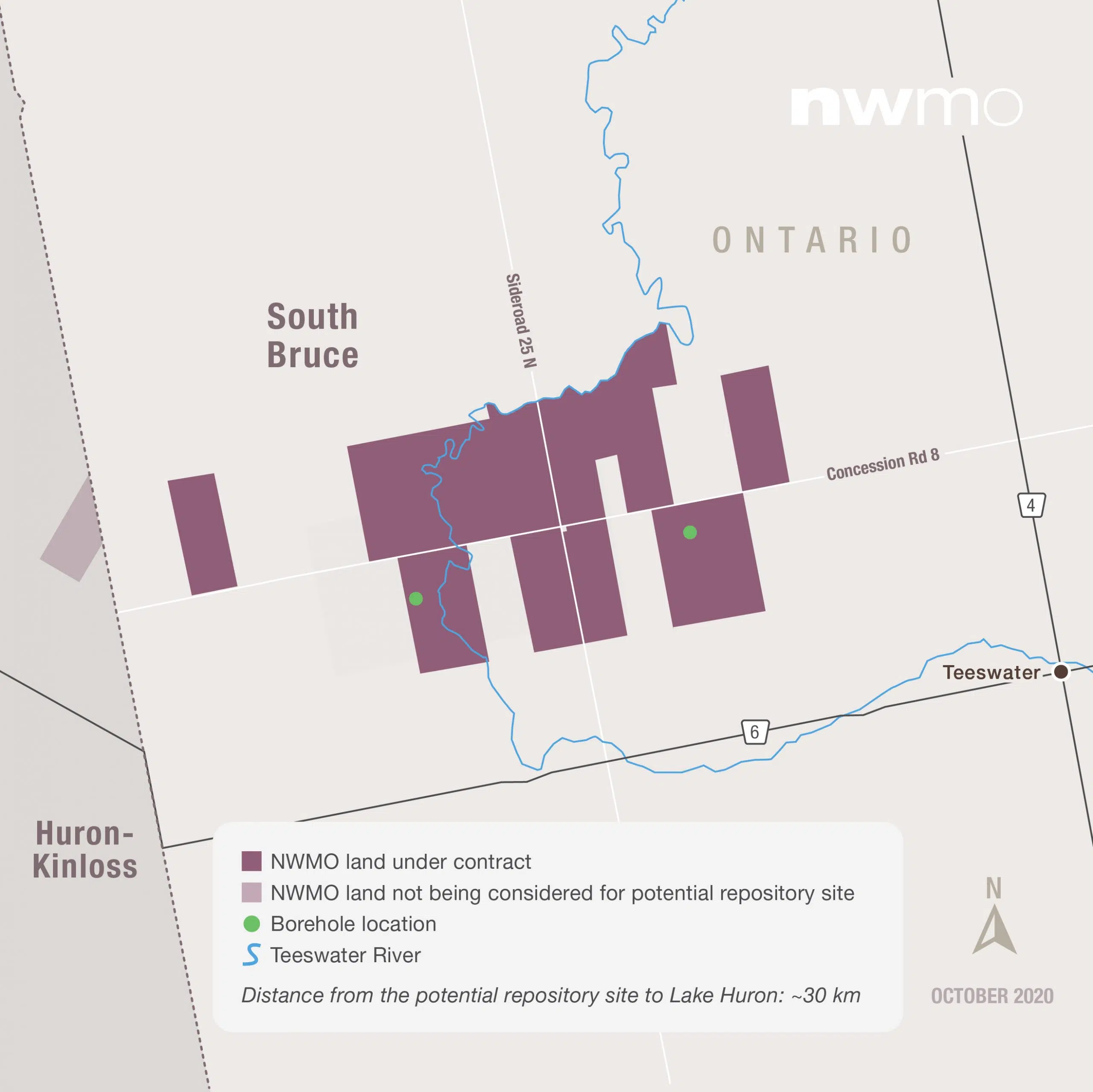 Nuclear Waste Management Organization Secures More Agreements With Property Owners In South Bruce