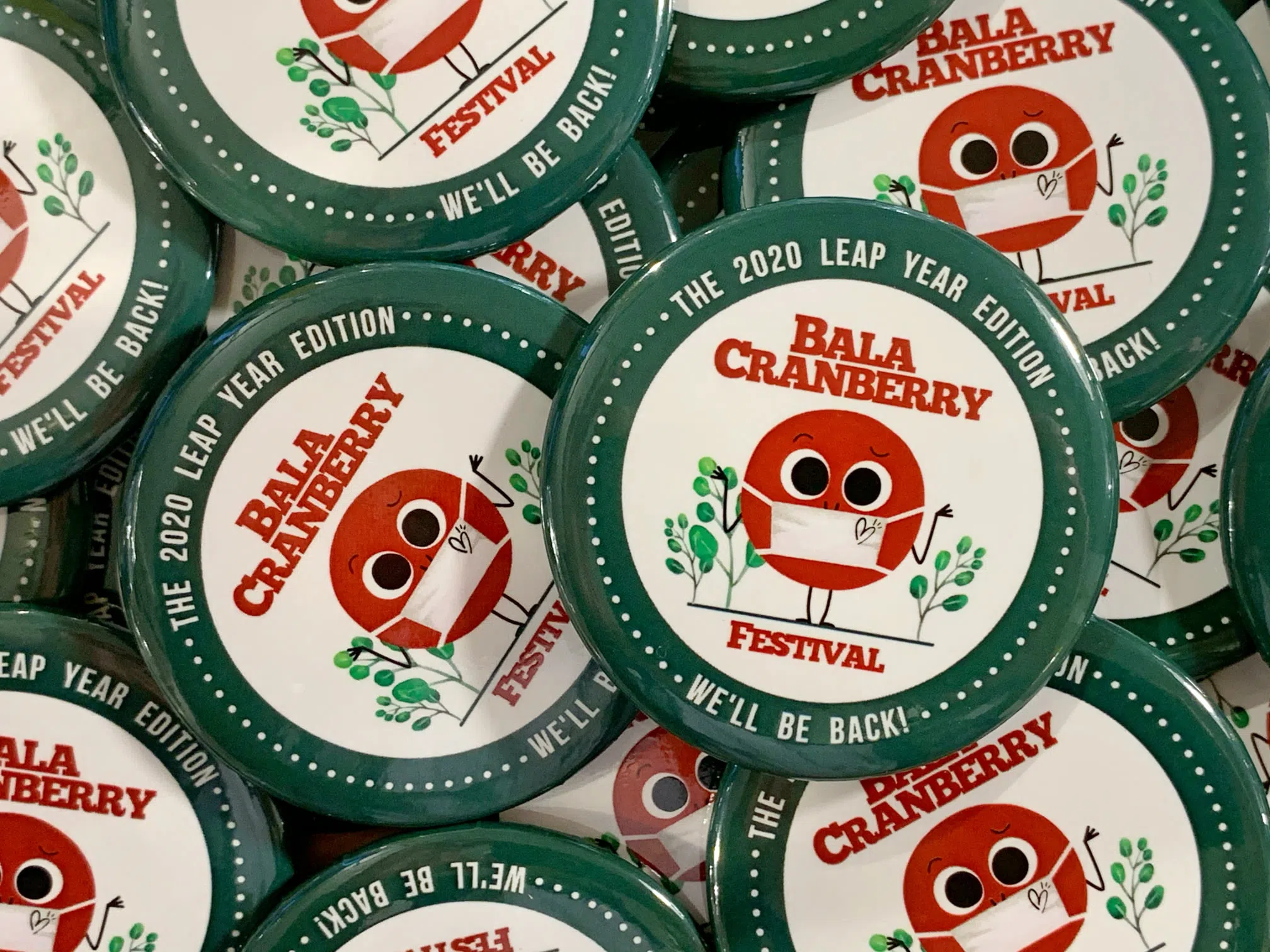 Bala Cranberry Festival Button Initiative To Help Local Community