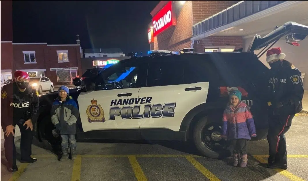 Hanover Police Holiday Food Drive Raises 710 lbs Of Food