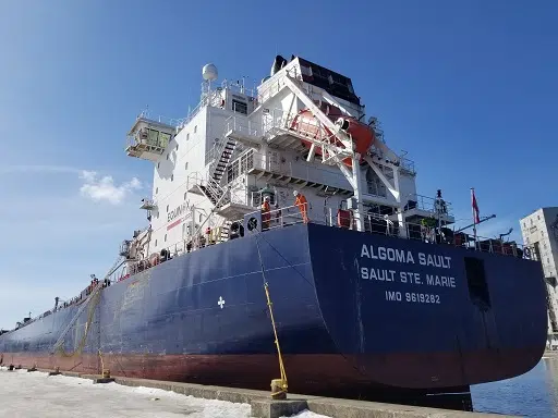 Third Algoma Ship Arrives In The Owen Sound Harbour