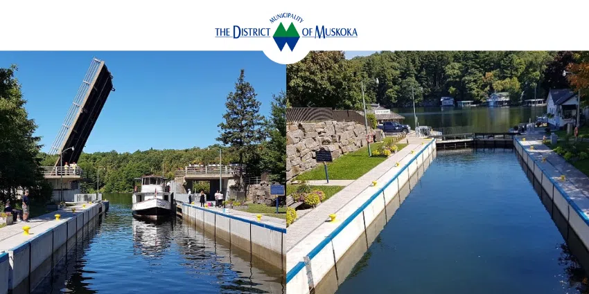 Port Carling Large Locks Now Open