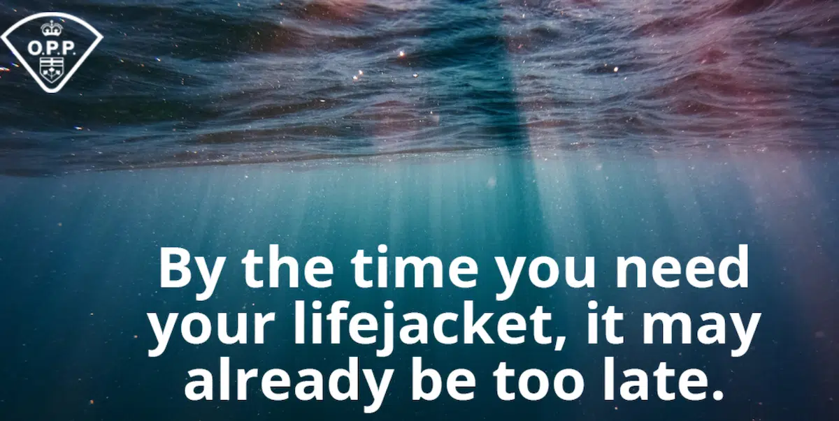OPP Reiterating The Importance Of Life Jackets