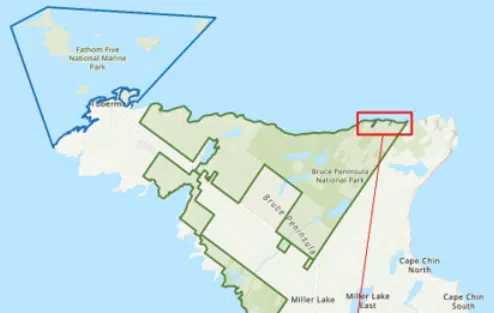 Parks Canada Purchases 28 Acres Along Georgian Bay Shoreline For Bruce Peninsula National Park