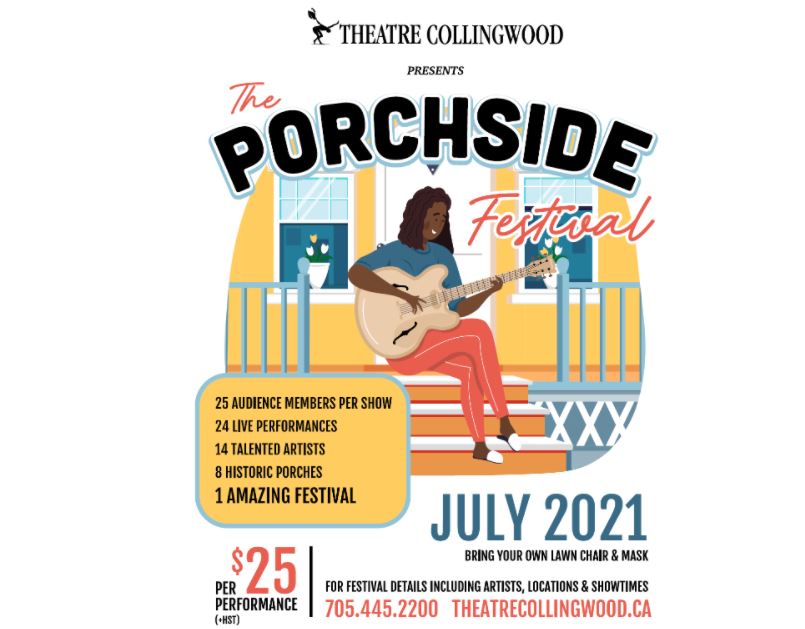 Limited Number of Extra Tickets Released for Collingwood’s Porchside Festival.