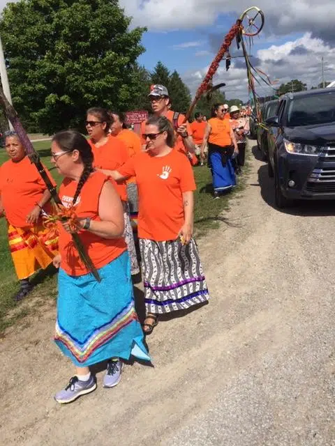 Indigenous Children Honoured With Relay From Nawash To Saugeen