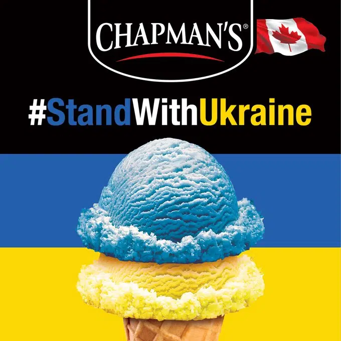 Bruce Power and Chapman’s Ice Cream Donate To Ukraine 97.9 the Bruce
