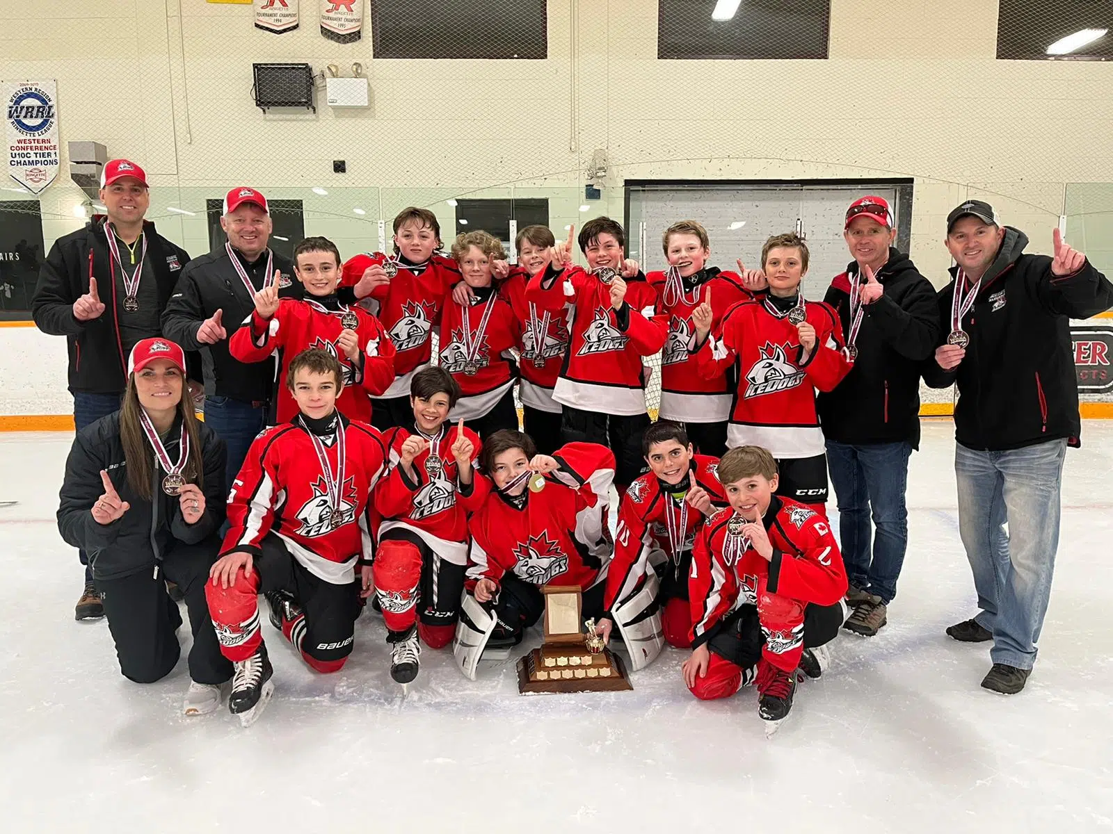 ArranElderslie Ice Dogs Win U13 WOAA Lockridge Championship Bayshore