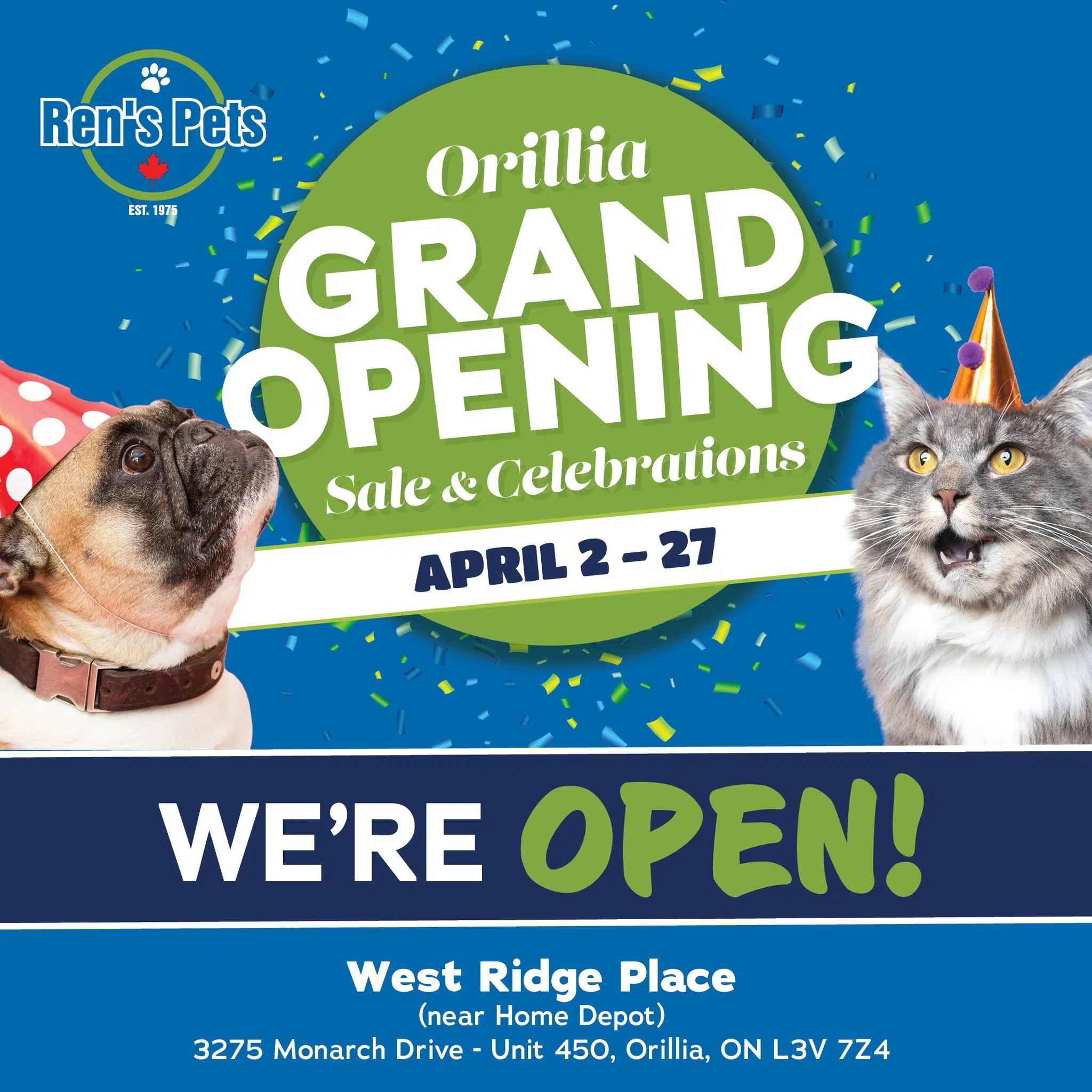 Ren’s Pets Officially Opens in Orillia Bayshore Broadcasting News Centre