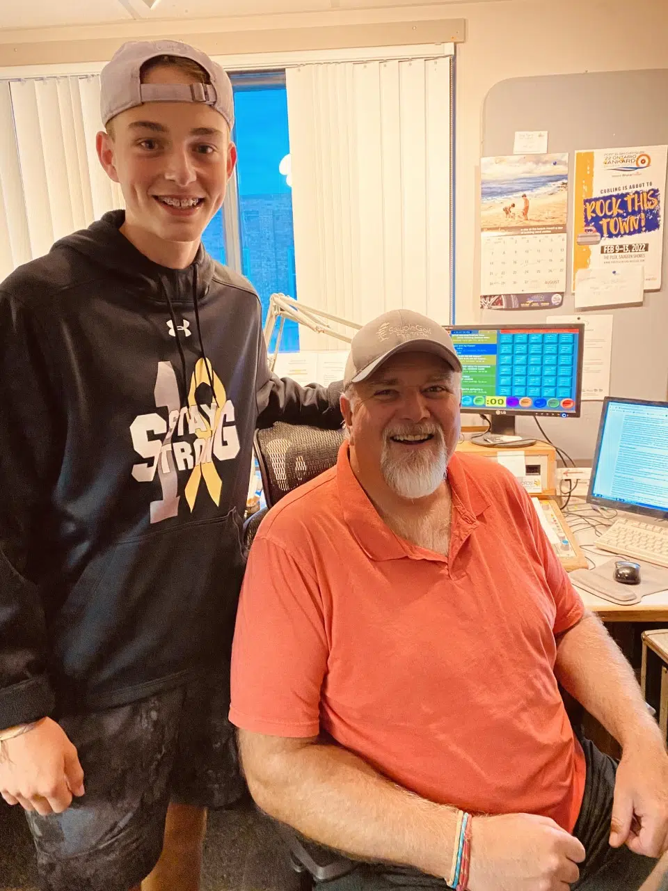 Clouds. Owen Sound Teen Jesse walker with The Great Paul Hill 560 CFOS