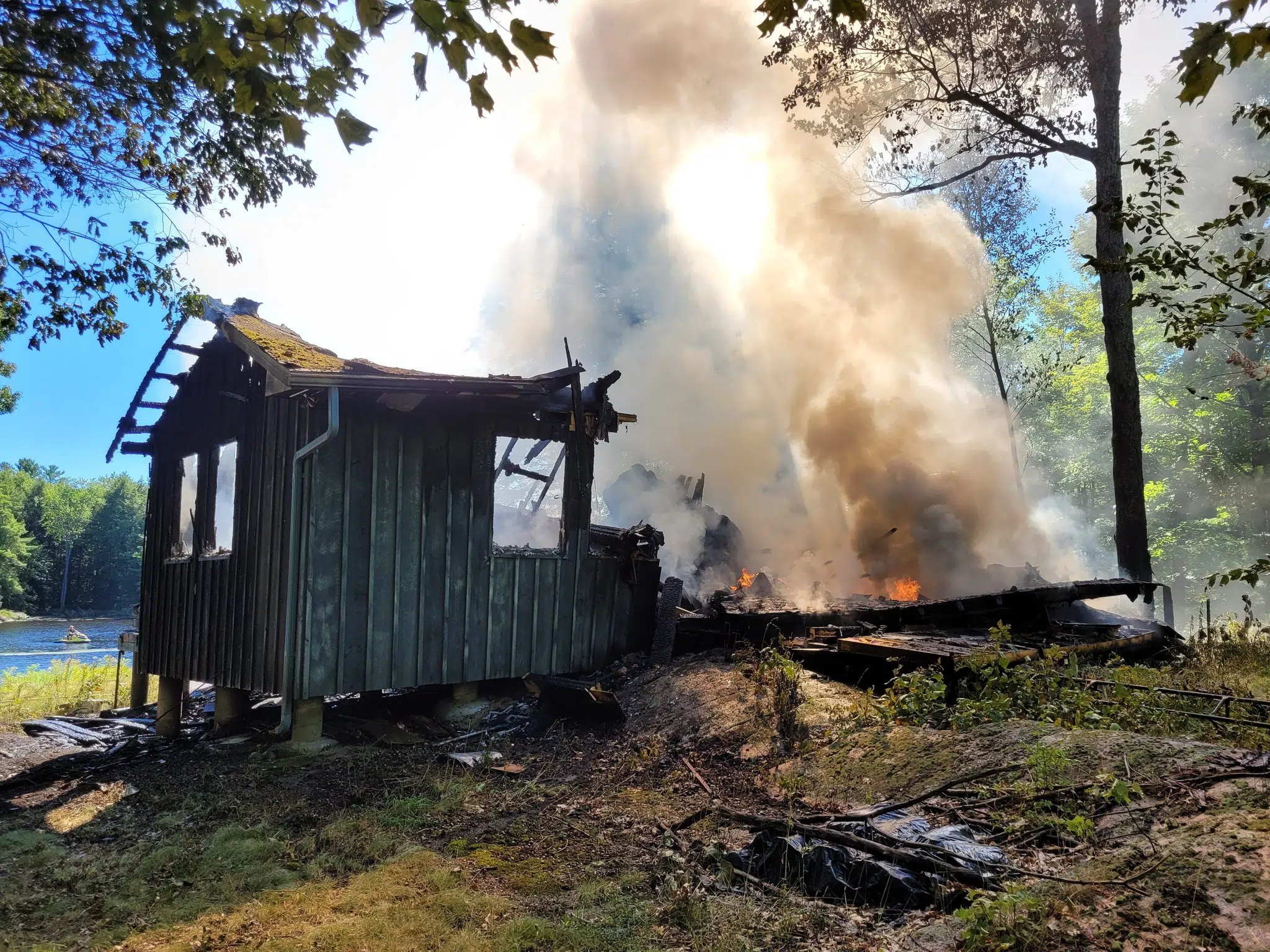 Gravenhurst Cottage Destroyed By Fire Bayshore Broadcasting News Centre