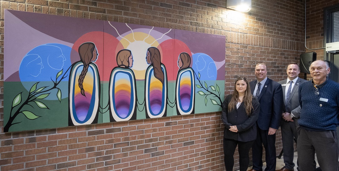 Indigenous Artwork Unveiled At Georgian College In Owen Sound As Part Of Larger Strategy - Vimarsana News