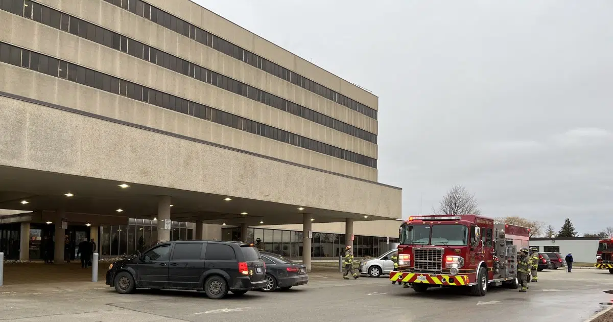 Small Owen Sound Hospital Fire Extinguished 560 CFOS