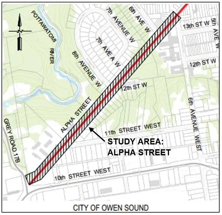 Feedback Sought On Alpha Street Reconstruction Options Mix 106.5