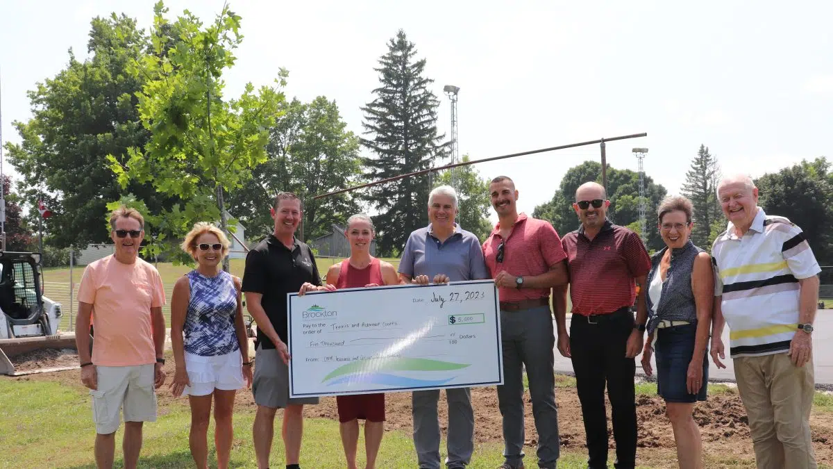 Brockton Receives More Donations For Centennial Park Tennis Court