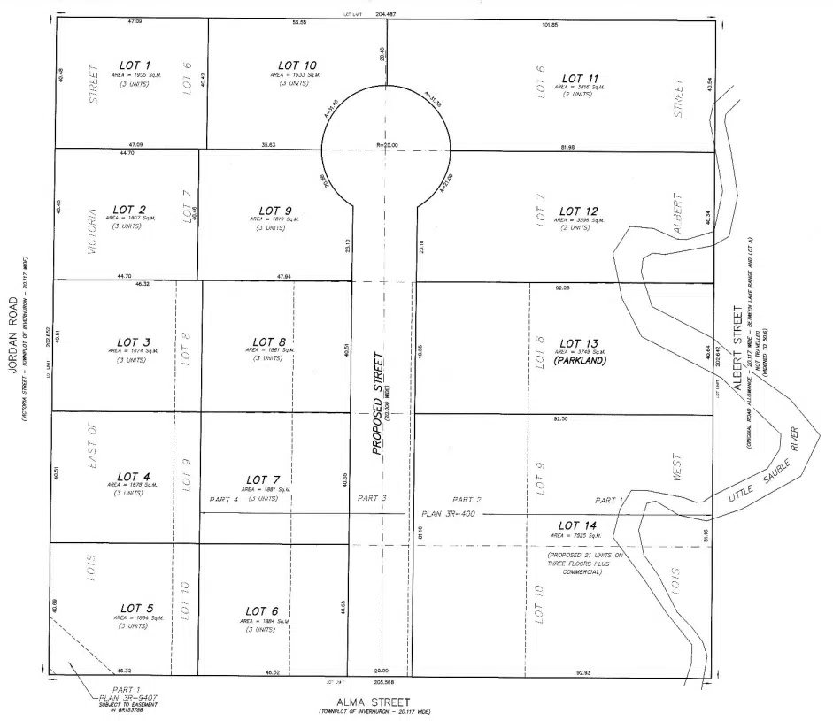 Kincardine Council Approves Draft Plans Of Subdivision For Alma Street