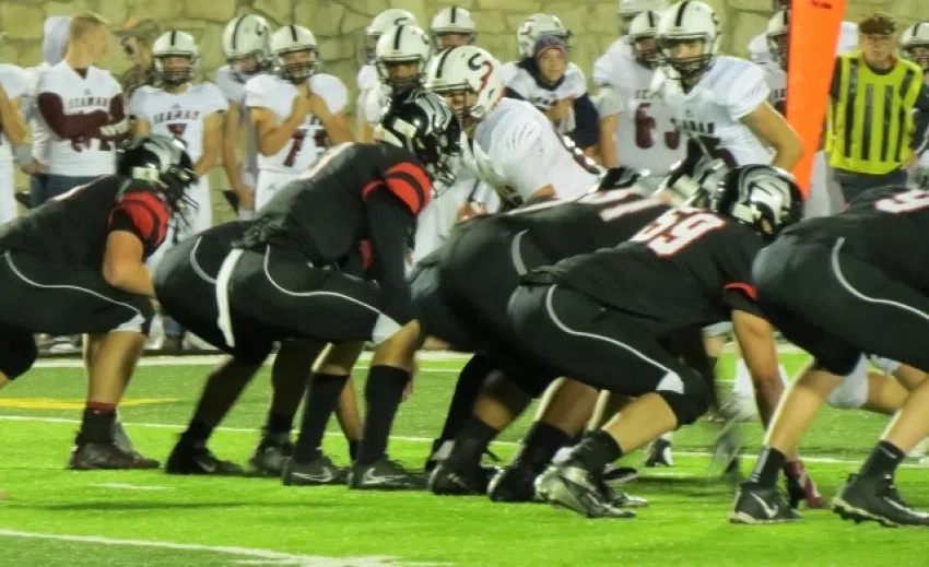 Emporia High football at Topeka Seaman KVOE