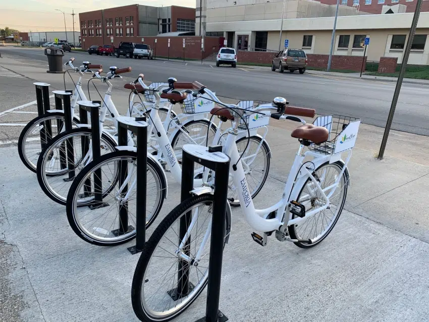 Emporia bike share program exceeding original expectations in first