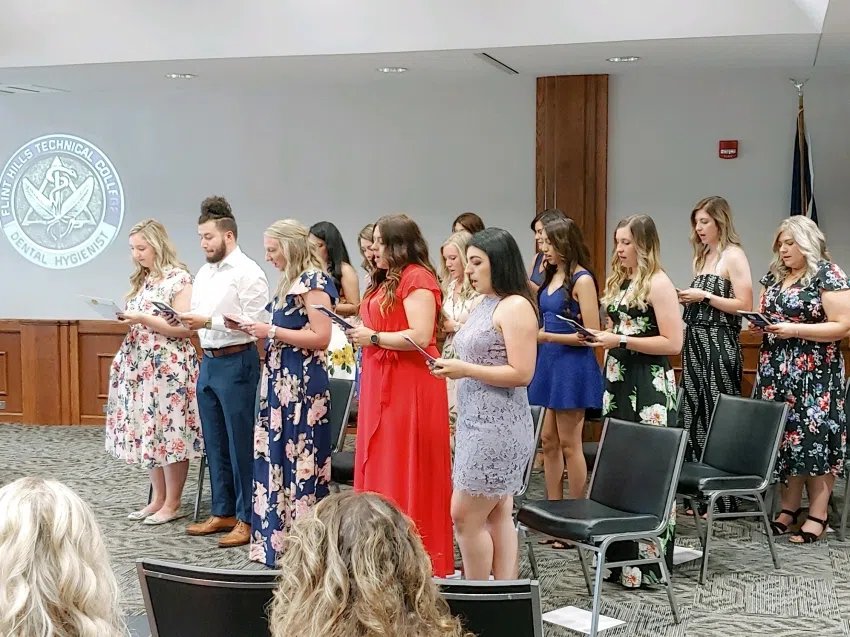 FHTC dental hygiene students recognized during pinning ceremony Friday KVOE