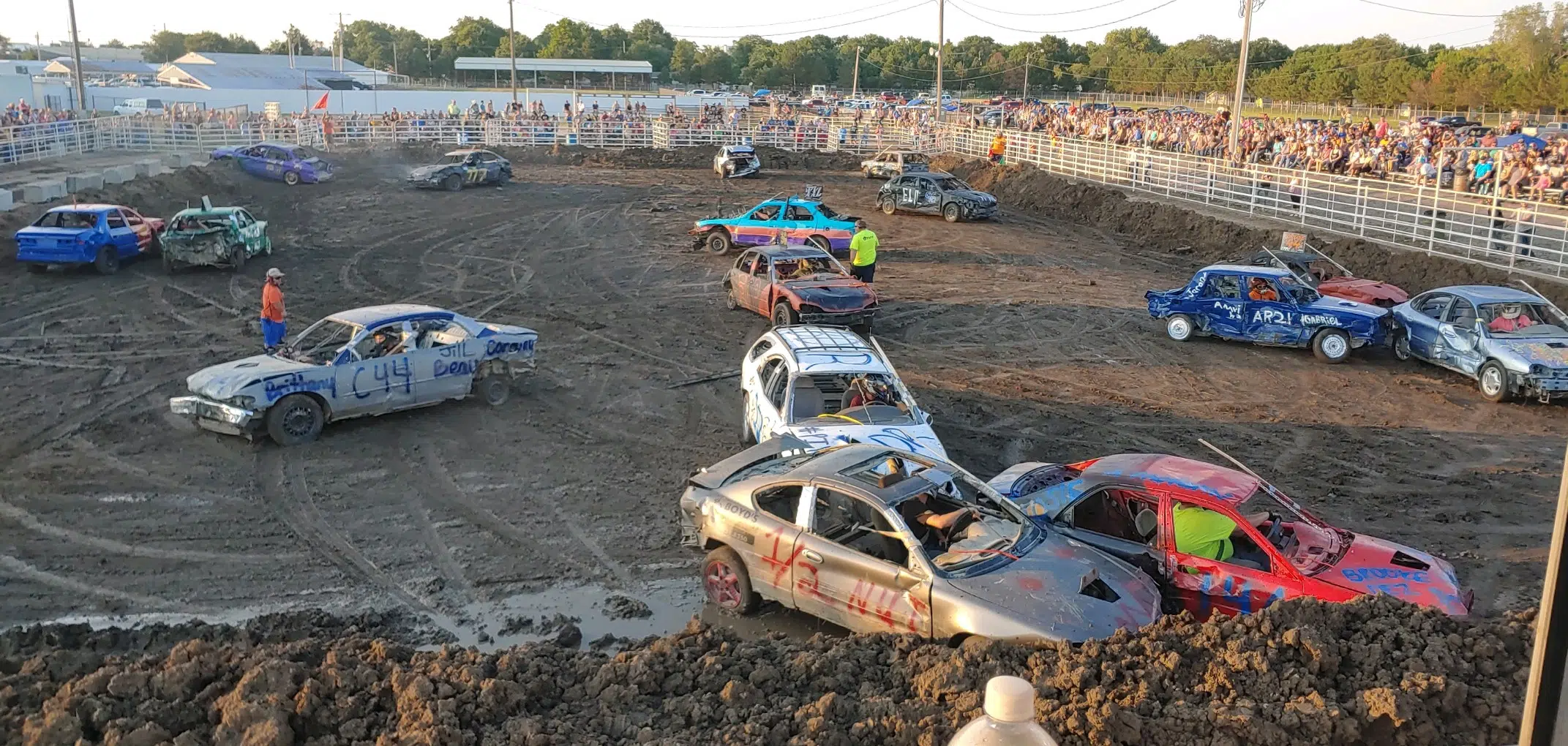 Annual demolition derby culminates 2021 Lyon County Fair Saturday KVOE