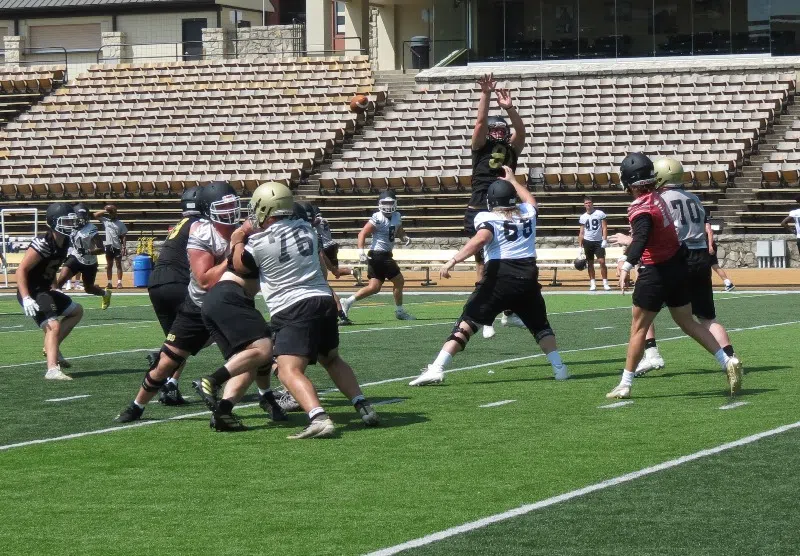 Emporia State football takes day off after 9th practice | KVOE