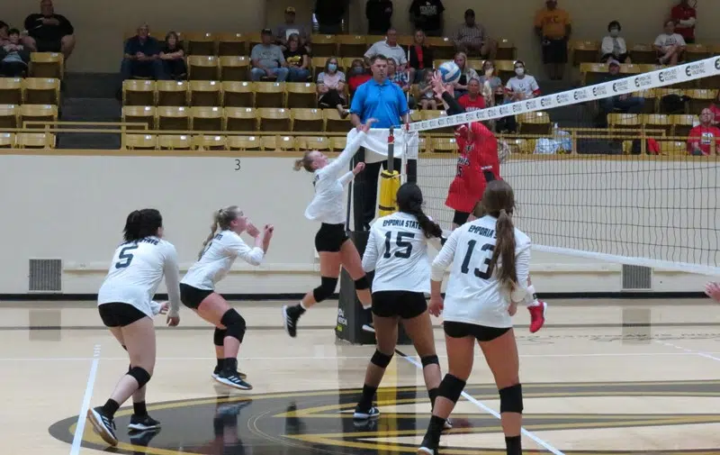 Emporia State volleyball opens season at St. Louis KVOE