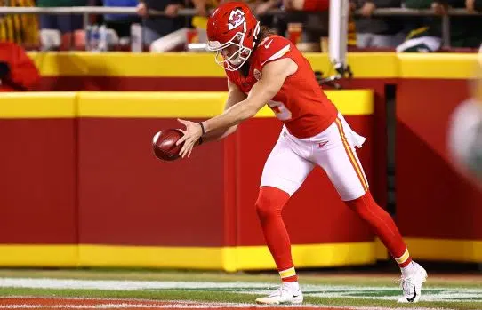 Chiefs Punter Tommy Townsend AFC Special Teams POW