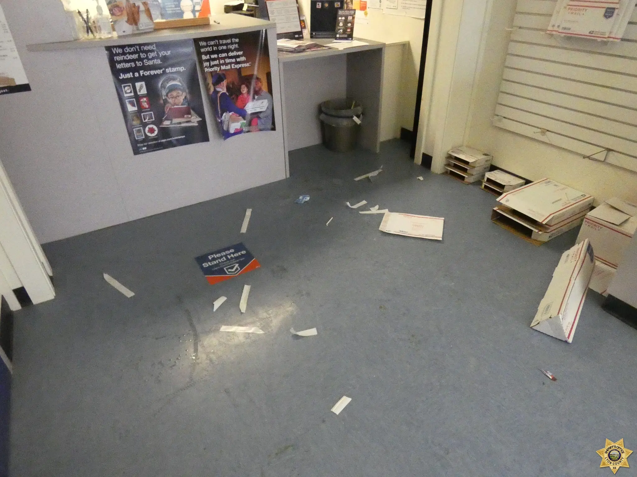 Reading Post Office vandalized KVOE