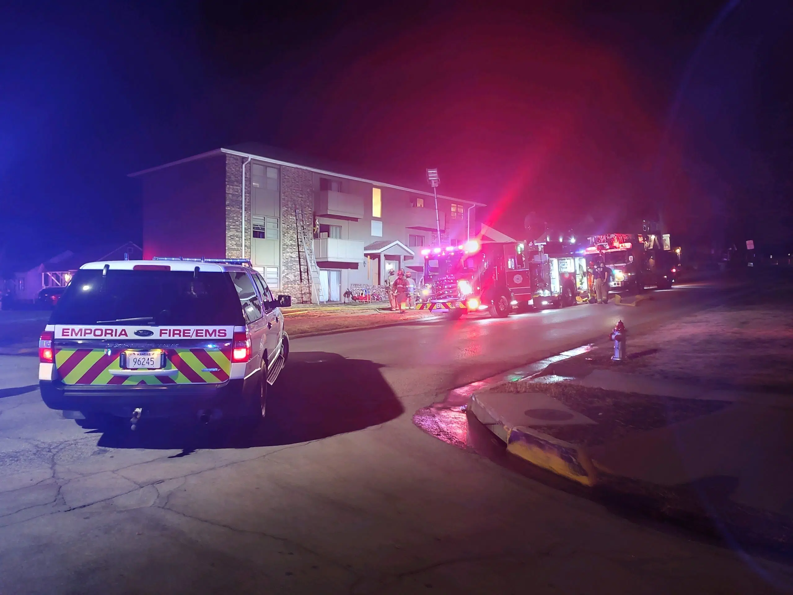 Emporia Fire announces causes for Wednesdaynight balcony fire