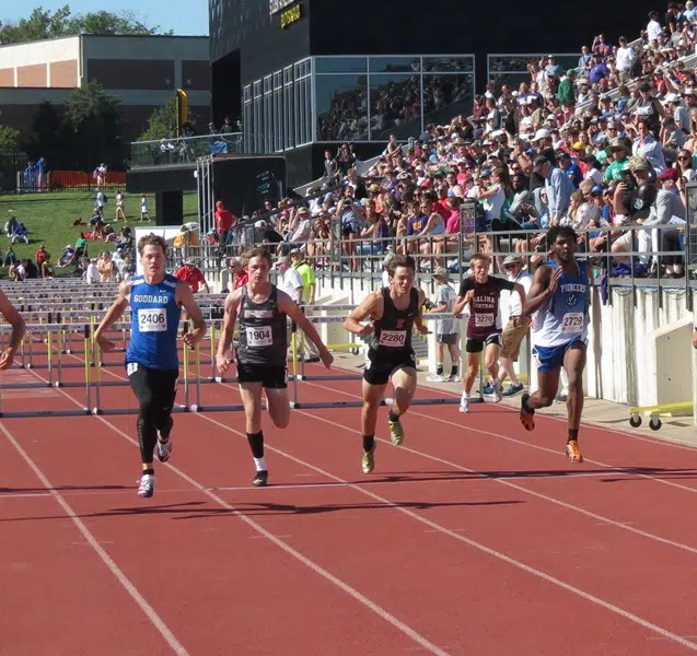 Day 1 for Emporia High Track and Field Athletes at State is done KVOE